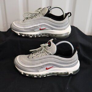Nike Womens Air Max 97 OG Silver Bullet Shoes Size 9 DQ9131-002 '22 Reflective